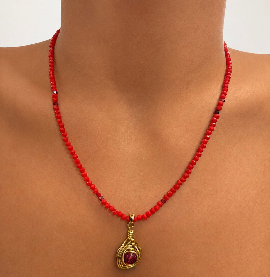 Kette Shining Red