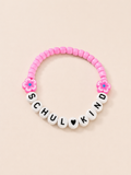 Schulkind Armband Blume