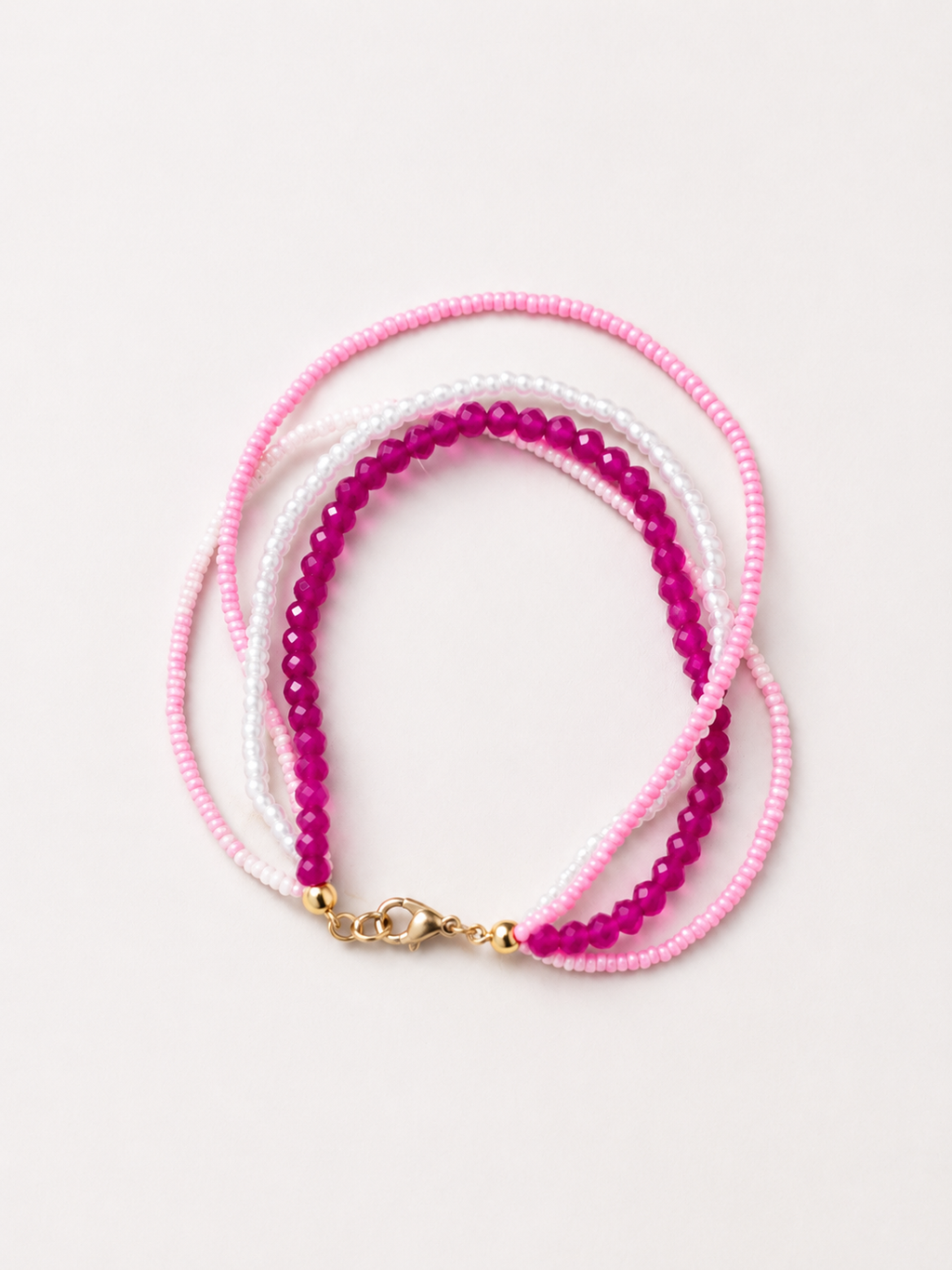 Fußkette Pink Blossom