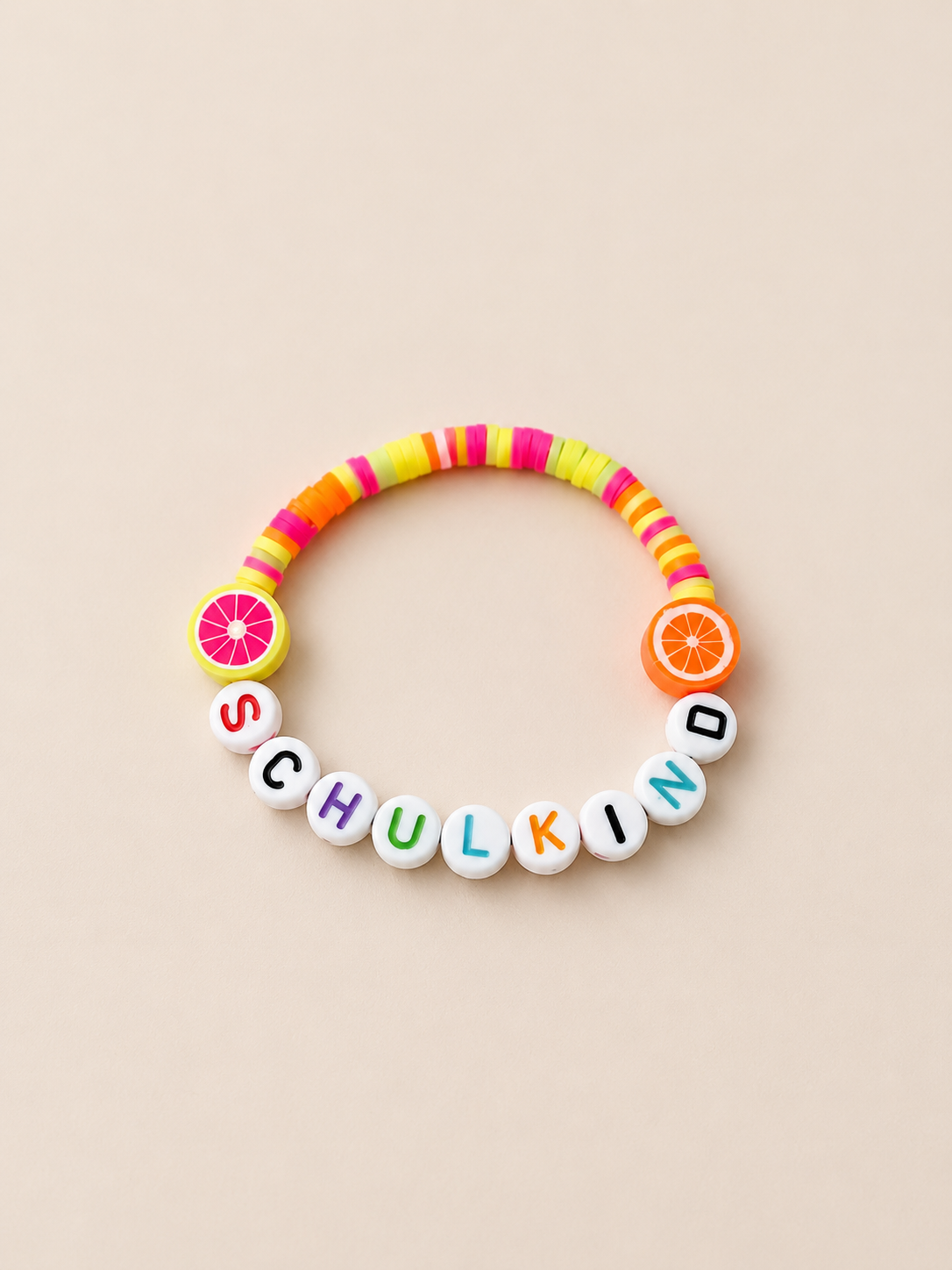 Armband Schulkind Orange