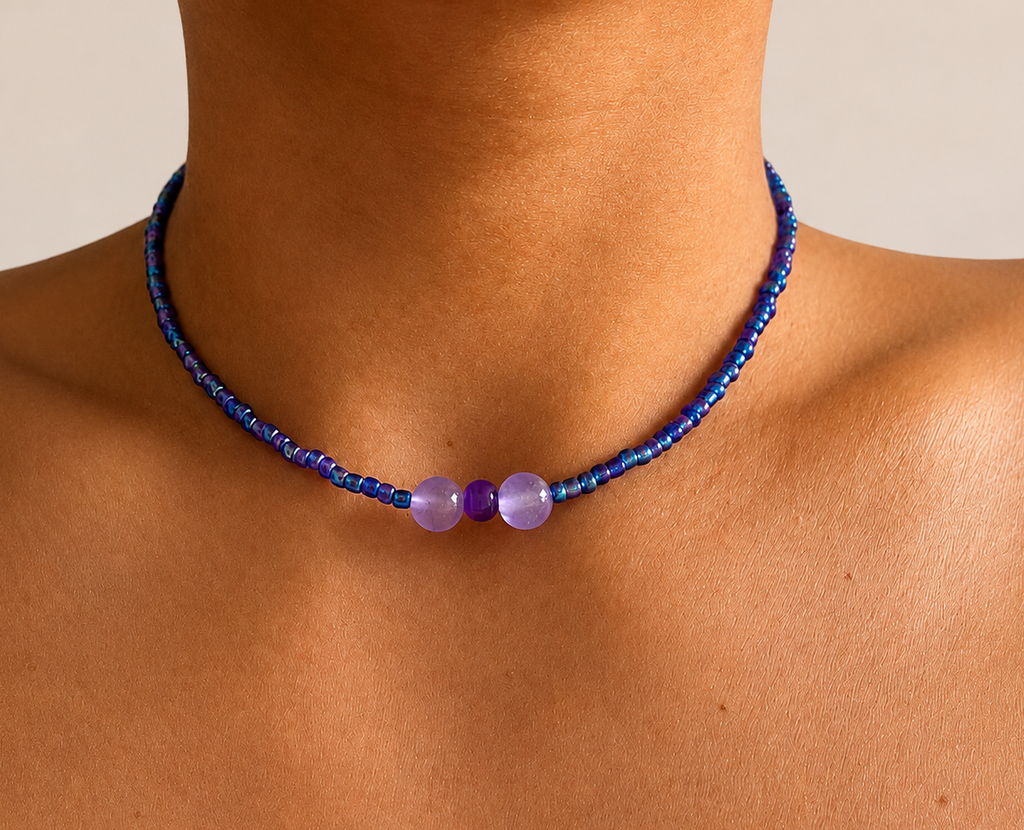 Choker Améthia Glow