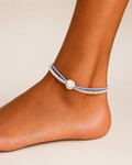 Fußkette Ocean Pearl Duo