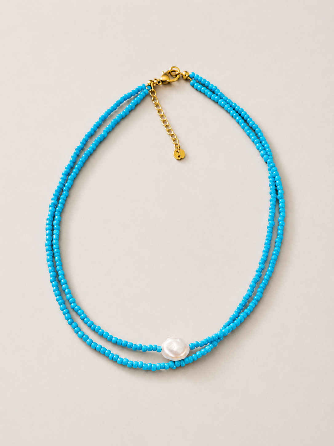 Choker Ocean Pearl Blue