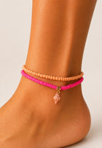 Fußkette Sunset Shell Duo