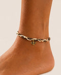 Fußkette Honig