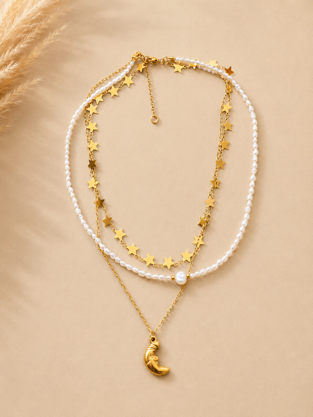 Layer Kette Mond