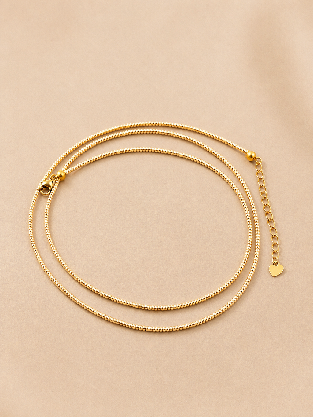 Fußkette Golden Glow