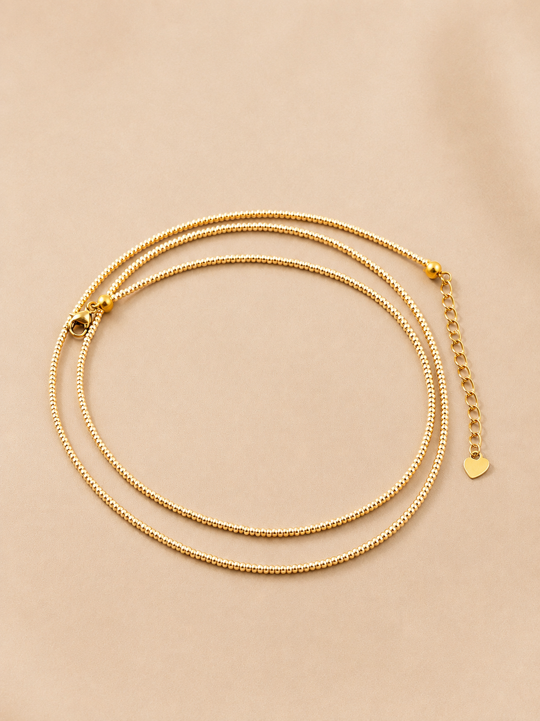Fußkette Golden Glow